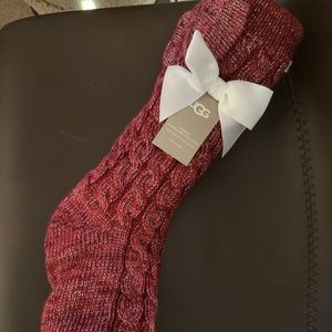 UGG Women's Pom Pom Fleece Lined Crew Sock